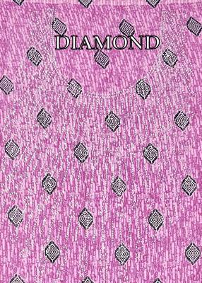 Diamond women printed unstitched crepe salwar suit material 4