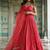wondrous rose pink sequined georgette lehenga set choli with dupatta