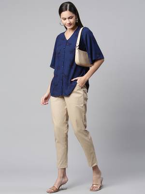 All purpose casual stretchable ealsticated pants 1