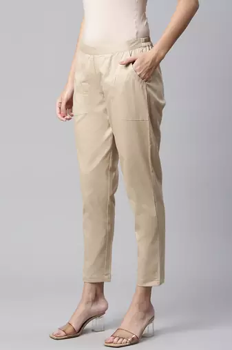 All purpose casual stretchable ealsticated pants