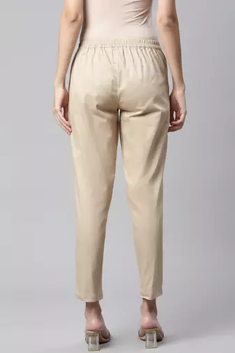 All purpose casual stretchable ealsticated pants