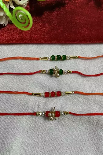 Bhaiya  bhabhi rakhi combo with roli and chawal