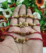 Bhaiya  bhabhi rakhi combo with roli and chawal