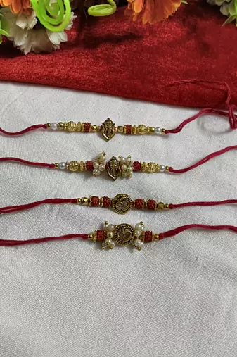 Bhaiya  bhabhi rakhi combo with roli and chawal