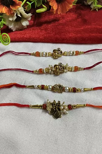 Bhaiya  bhabhi rakhi combo with roli and chawal