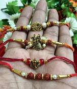 Bhaiya  bhabhi rakhi combo with roli and chawal