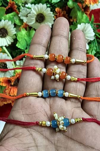 Bhaiya  bhabhi rakhi combo with roli and chawal