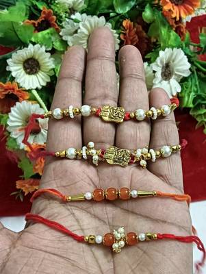 Bhaiya  bhabhi rakhi combo with roli and chawal 1