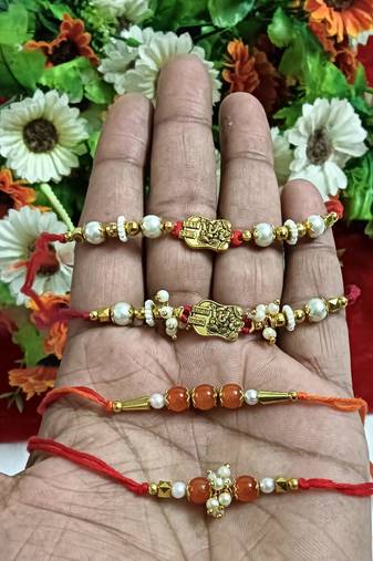 Bhaiya  bhabhi rakhi combo with roli and chawal