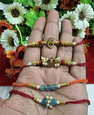 Bhaiya  bhabhi rakhi combo with roli and chawal 1