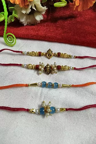 Bhaiya  bhabhi rakhi combo with roli and chawal