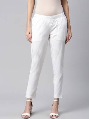 All purpose casual stretchable ealsticated pants 2