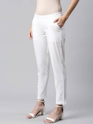 All purpose casual stretchable ealsticated pants 3