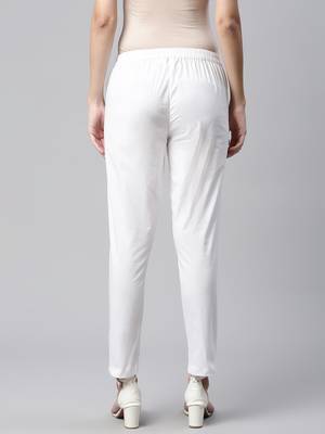 All purpose casual stretchable ealsticated pants 4
