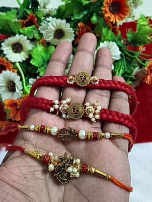 Bhaiya  bhabhi rakhi combo with roli and chawal 1