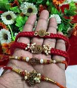 Bhaiya  bhabhi rakhi combo with roli and chawal