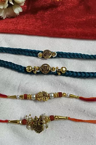 Bhaiya  bhabhi rakhi combo with roli and chawal