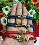 Bhaiya  bhabhi rakhi combo with roli and chawal