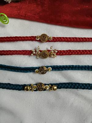 Bhaiya  bhabhi rakhi combo with roli and chawal 2