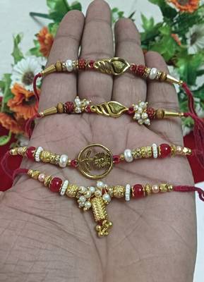 Bhaiya  bhabhi rakhi combo with roli and chawal 1