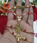 Bhaiya  bhabhi rakhi combo with roli and chawal