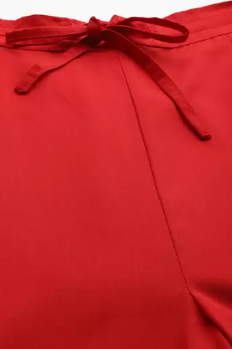 Casual plain flare calf length palazzo