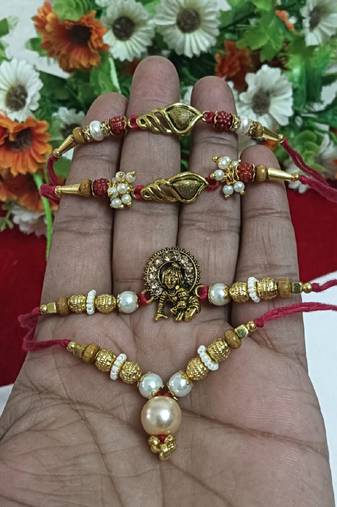Bhaiya  bhabhi rakhi combo with roli and chawal