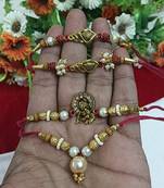 Bhaiya  bhabhi rakhi combo with roli and chawal