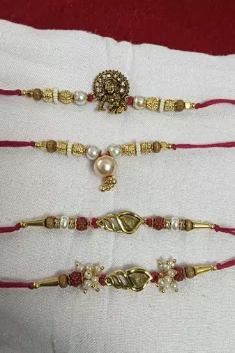 Bhaiya  bhabhi rakhi combo with roli and chawal