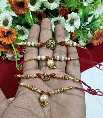 Bhaiya  bhabhi rakhi combo with roli and chawal 1