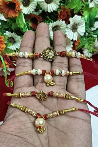 Bhaiya  bhabhi rakhi combo with roli and chawal