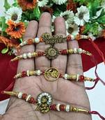 Bhaiya  bhabhi rakhi combo with roli and chawal