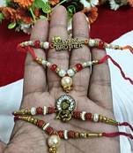 Bhaiya  bhabhi rakhi combo with roli and chawal