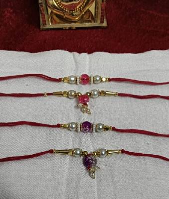 Bhaiya  bhabhi rakhi combo with roli and chawal 2