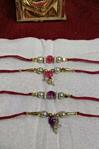 Bhaiya  bhabhi rakhi combo with roli and chawal