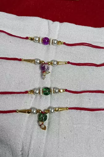 Bhaiya  bhabhi rakhi combo with roli and chawal