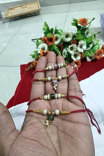 Bhaiya  bhabhi rakhi combo with roli and chawal