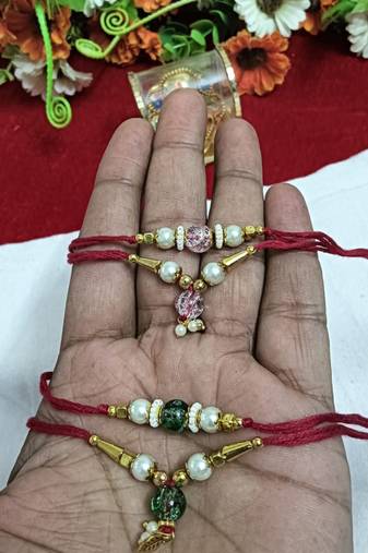 Bhaiya  bhabhi rakhi combo with roli and chawal