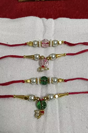 Bhaiya  bhabhi rakhi combo with roli and chawal