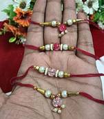 Bhaiya  bhabhi rakhi combo with roli and chawal