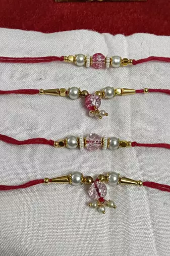 Bhaiya  bhabhi rakhi combo with roli and chawal