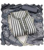 Handcrafted glamorous black colour cotton salwar kameez for graceful graceful party looks in trendy style