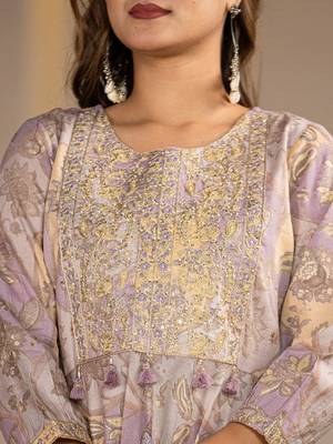  purple cotton peplum dhoti dupatta set 4