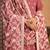 dusty pink color  faux georgette salwar suits with faux georgette dupatta
