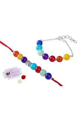 Chakra energetic healing money magnet rakhi bracelet for spiritual connection and protection 4