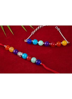 Chakra energetic healing money magnet rakhi bracelet for spiritual connection and protection 5