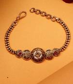 Gold plated rakhi bracelet