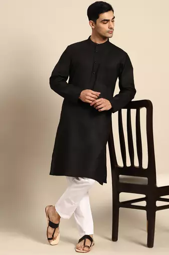 Pro-ethic style developer men's cotton kurta pajama traditional wear wedding outfit dress