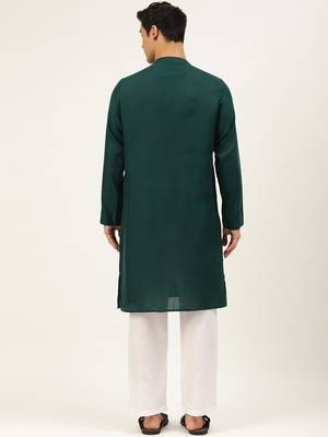 Pro-ethic style developer men's cotton kurta pajama traditional wear wedding outfit dress 2