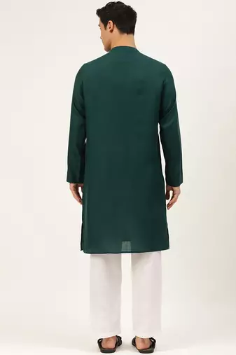 Pro-ethic style developer men's cotton kurta pajama traditional wear wedding outfit dress